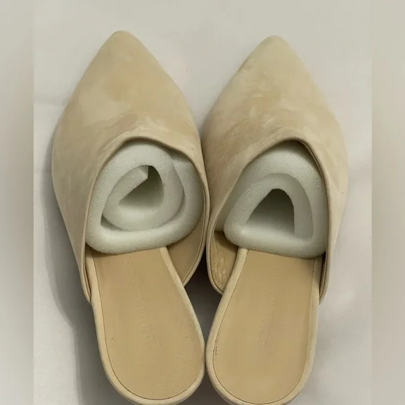 JENNI KAYNE Oiled Leather Kitten Heel Mule - SZ 6.5 - Picture 3 of 7